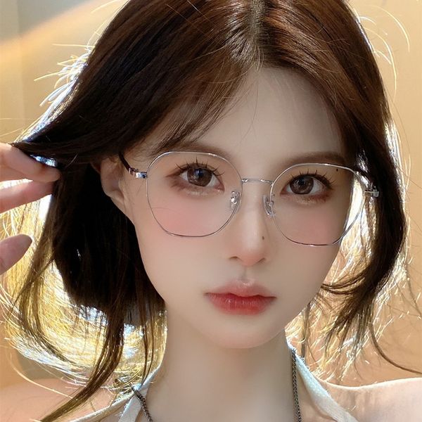 70% off round mesh red eye women's korean version big face simple art 52 spectacle frame with anti blue light aspheric surface z3m2, White;black
70% off round mesh red eye women's korean version big face simple art 52 spectacle frame with anti blue light aspheric surface z3m2, White;black