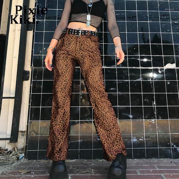 pixiekiki leopard print flare pants y2k clothes harajuku mall goth sweatpants women streetwear fashion trousers 2021 p67-dc42 women's &, Black;white
pixiekiki leopard print flare pants y2k clothes harajuku mall goth sweatpants women streetwear fashion trousers 2021 p67-dc42 women's &, Black;white