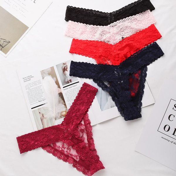 european and american lady t underwear fork lift hollow out the temptation of low-rise cotton briefs for women, Black;pink
european and american lady t underwear fork lift hollow out the temptation of low-rise cotton briefs for women, Black;pink