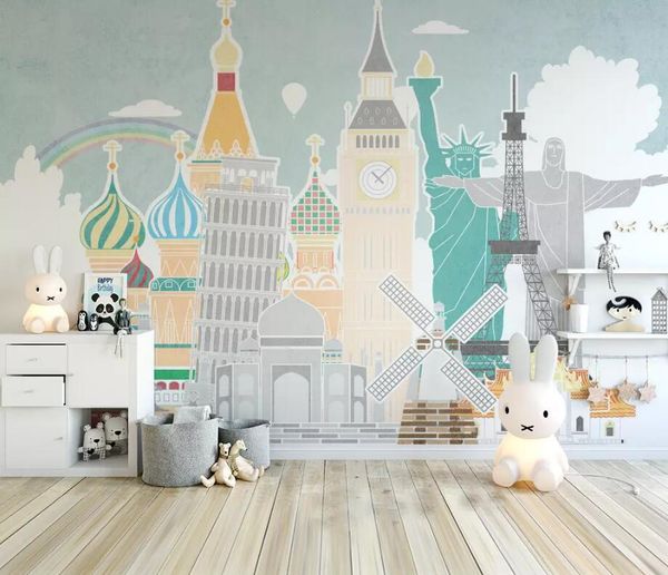 wallpapers milofi custom 3d wallpaper mural hand-painted landmark building children's room background wall living bedroom decoration p
wallpapers milofi custom 3d wallpaper mural hand-painted landmark building children's room background wall living bedroom decoration p