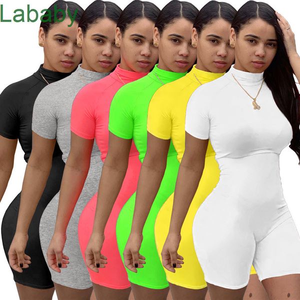 women jumpsuits designer new shorts rompers women onesies nightclub clothing zipper half-high collar fitness pants dhl 2021, Black;white
women jumpsuits designer new shorts rompers women onesies nightclub clothing zipper half-high collar fitness pants dhl 2021, Black;white