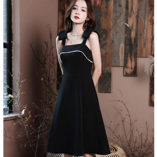 ethnic clothing noble black evening party dress temperament banquet elegant hostess spaghetti strap formal prom gowns, Red
ethnic clothing noble black evening party dress temperament banquet elegant hostess spaghetti strap formal prom gowns, Red