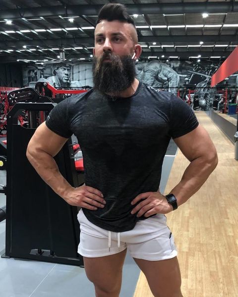 men's shorts summer loose breathable casual beach clothing male fitness jogging training, White;black
men's shorts summer loose breathable casual beach clothing male fitness jogging training, White;black
