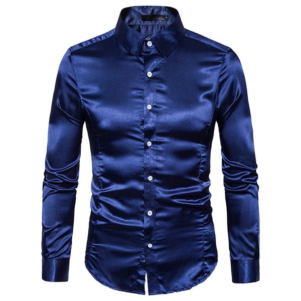 klv shirts men fashion personality men's casual slim long-sleeved shirt soild shirts smart casual men clothes, White;black
klv shirts men fashion personality men's casual slim long-sleeved shirt soild shirts smart casual men clothes, White;black