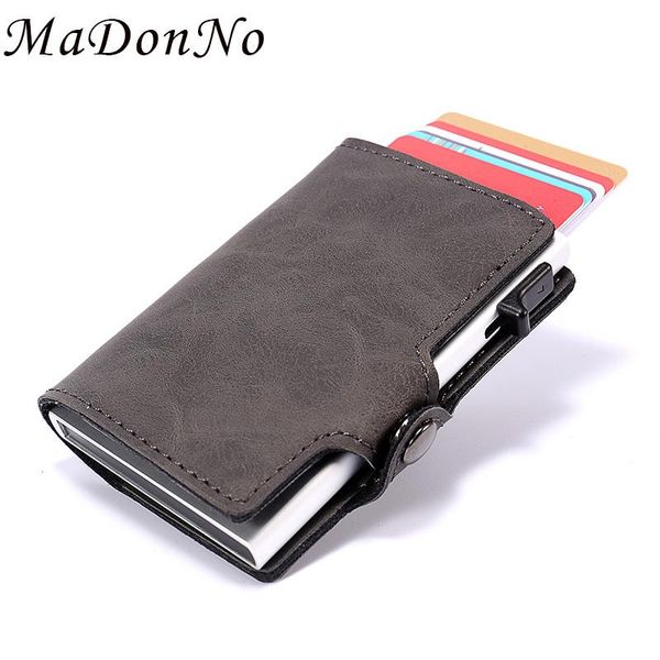 card holders 2021 anti mens holder designer minimalist wallet metal bank id cardholder case rfid leather secure cash and cards, Brown;gray
card holders 2021 anti mens holder designer minimalist wallet metal bank id cardholder case rfid leather secure cash and cards, Brown;gray