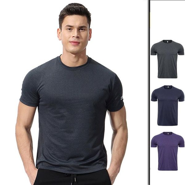 sportswear casual short-sleeved men's loose large size quick-drying t-shirt round neck stretch fitness clothing men's, Black;blue
sportswear casual short-sleeved men's loose large size quick-drying t-shirt round neck stretch fitness clothing men's, Black;blue