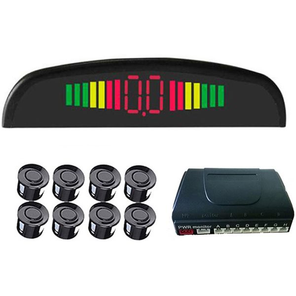 car rear view cameras& parking sensors auto system waterproof 8 front sensor reverse backup radar kit with led display monitor
car rear view cameras& parking sensors auto system waterproof 8 front sensor reverse backup radar kit with led display monitor