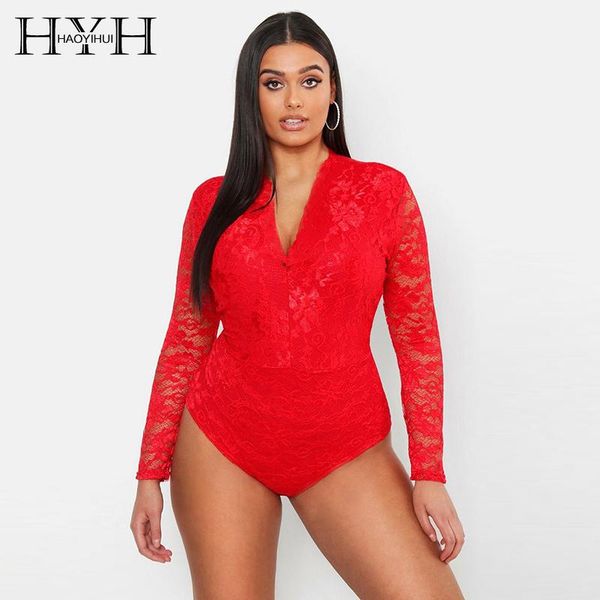 women's jumpsuits & rompers hyh haoyihui plus size large fashion casual slim stylish leisure bodycon long sleeve v-neck women bodysuit, Black;white
women's jumpsuits & rompers hyh haoyihui plus size large fashion casual slim stylish leisure bodycon long sleeve v-neck women bodysuit, Black;white