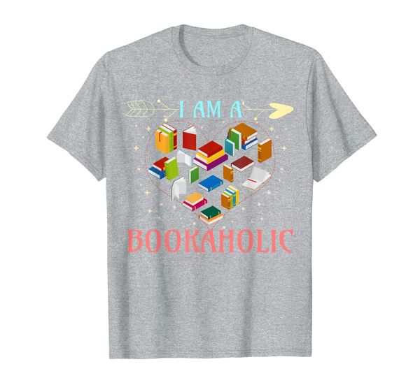 i am a bookaholic funny reading books t-shirt t-shirt, White;black
i am a bookaholic funny reading books t-shirt t-shirt, White;black