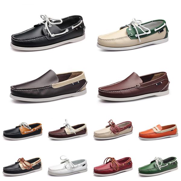 men casual shoes loafers leather outdoor sneakers bottom low cut multicolor classic triple black blue gr
men casual shoes loafers leather outdoor sneakers bottom low cut multicolor classic triple black blue gr