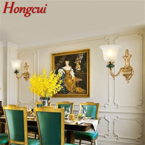 hongcui copper sconce wall lamp contemporary luxury design ceramic light indoor for home bedroom corridor
hongcui copper sconce wall lamp contemporary luxury design ceramic light indoor for home bedroom corridor