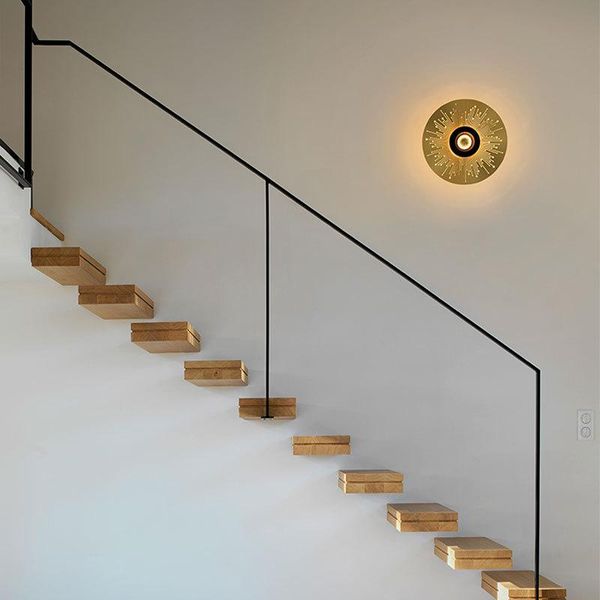 wall lamps modern copper led lamp round living room sofa background aisle creative annual ring shape
wall lamps modern copper led lamp round living room sofa background aisle creative annual ring shape