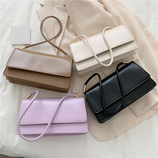 evening bags 2021 fashion solid color handbag women portable all-match totes pu leather flap underarm shoulder
evening bags 2021 fashion solid color handbag women portable all-match totes pu leather flap underarm shoulder