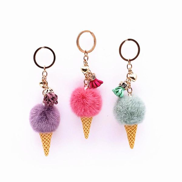bag parts & accessories 2 pcs ice cream keychain cute cartoon plush pendant cone car ring hair ball creative gift ornaments, Black
bag parts & accessories 2 pcs ice cream keychain cute cartoon plush pendant cone car ring hair ball creative gift ornaments, Black