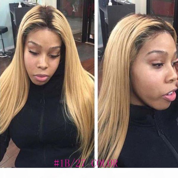 ombre blonde #1b 99 and natural black human hair full lace wig peruvain virgin hair 150% density front lace wig with baby hair, Black;brown 
ombre blonde #1b 99 and natural black human hair full lace wig peruvain virgin hair 150% density front lace wig with baby hair, Black;brown