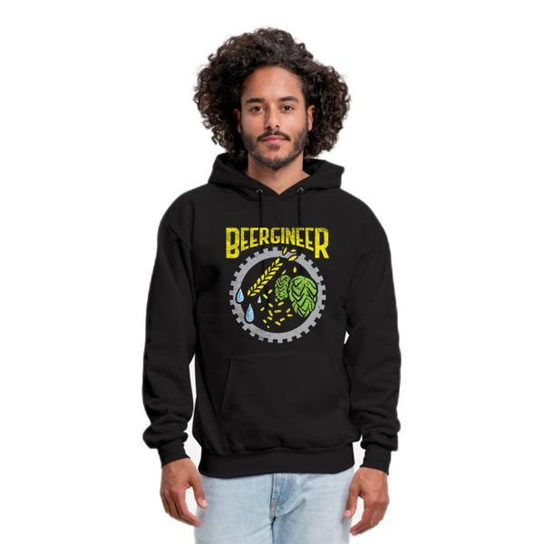 men's hoodies & sweatshirts beergineer classic fleece hoodie beer brewing enthusiasts fitness tracksuit, Black
men's hoodies & sweatshirts beergineer classic fleece hoodie beer brewing enthusiasts fitness tracksuit, Black