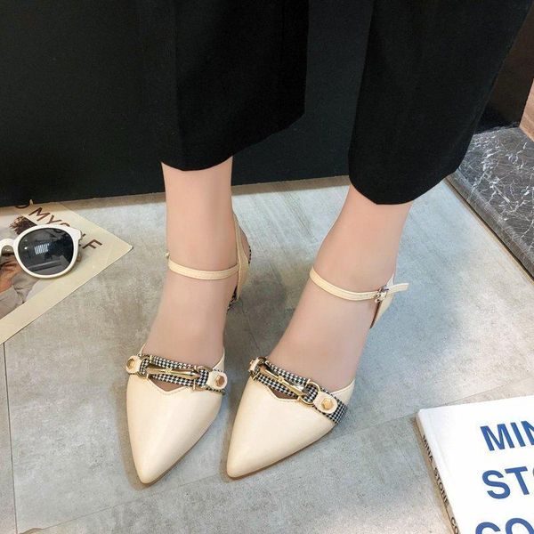 sandals women 2021 new mid-heel buckle belt lattice fashion pointed square heel rhinestone sandals women, Black
sandals women 2021 new mid-heel buckle belt lattice fashion pointed square heel rhinestone sandals women, Black