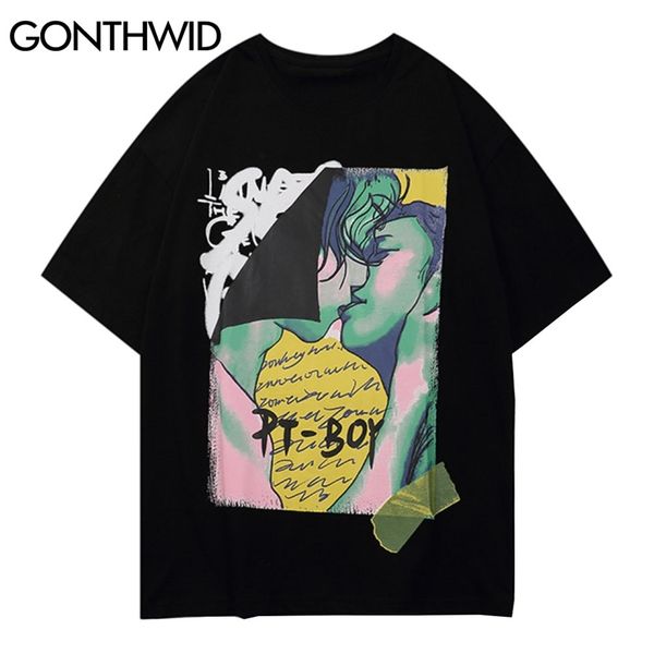 t-shirts hip hop casual men summer creative poster print short sleeve tees streetwear harajuku cotton loose tshirt 210602, White;black
t-shirts hip hop casual men summer creative poster print short sleeve tees streetwear harajuku cotton loose tshirt 210602, White;black