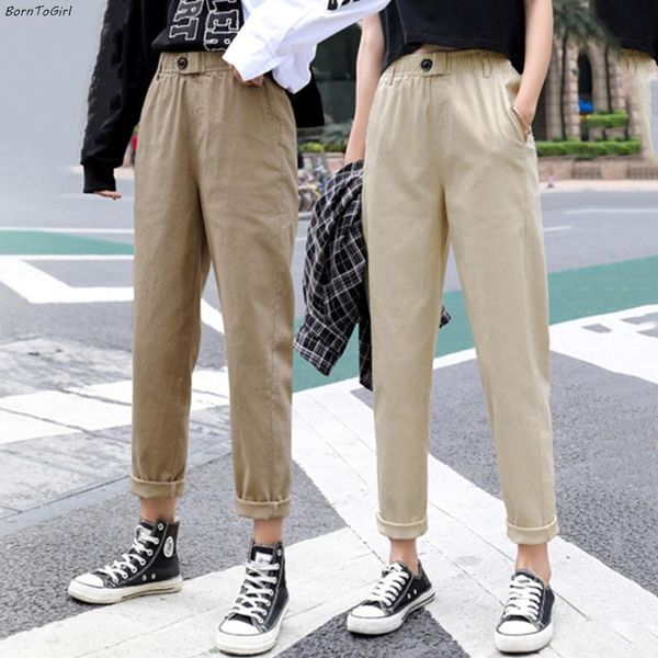 women's pants & capris borntogirl 2021 spring summer casual slim for women high waist khaki, Black;white
women's pants & capris borntogirl 2021 spring summer casual slim for women high waist khaki, Black;white