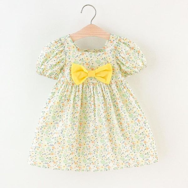 girl's dresses girls' dress 2021 summer kids for girl bow short sleeve sweet flower boho birthday princess 0-6y, Red;yellow
girl's dresses girls' dress 2021 summer kids for girl bow short sleeve sweet flower boho birthday princess 0-6y, Red;yellow
