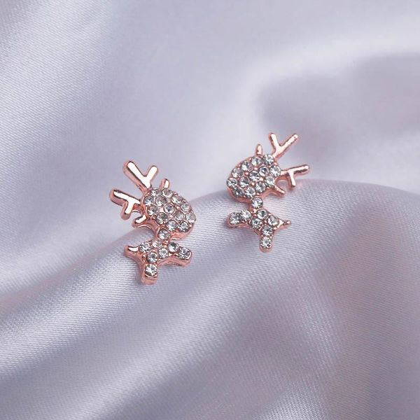 stud alloy rhinestone deer earrings girls personality accessories 2021 korean fashion jewelry exquisite christmas gifts, Golden;silver
stud alloy rhinestone deer earrings girls personality accessories 2021 korean fashion jewelry exquisite christmas gifts, Golden;silver