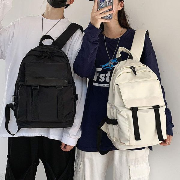 backpack female korean junior high school students schoolbag chaopai campus leisure large capacity solid color
backpack female korean junior high school students schoolbag chaopai campus leisure large capacity solid color