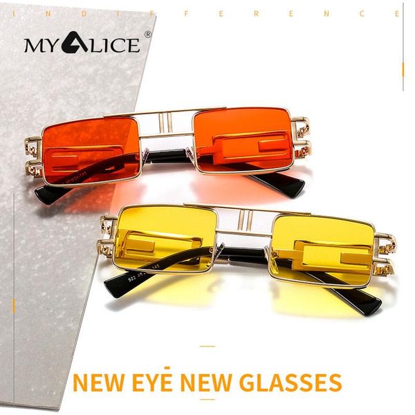 sunglasses myalice fashion small rectangle frame women men luxury double beam eyeglasses metal hollow out glasses legs uv400, White;black
sunglasses myalice fashion small rectangle frame women men luxury double beam eyeglasses metal hollow out glasses legs uv400, White;black