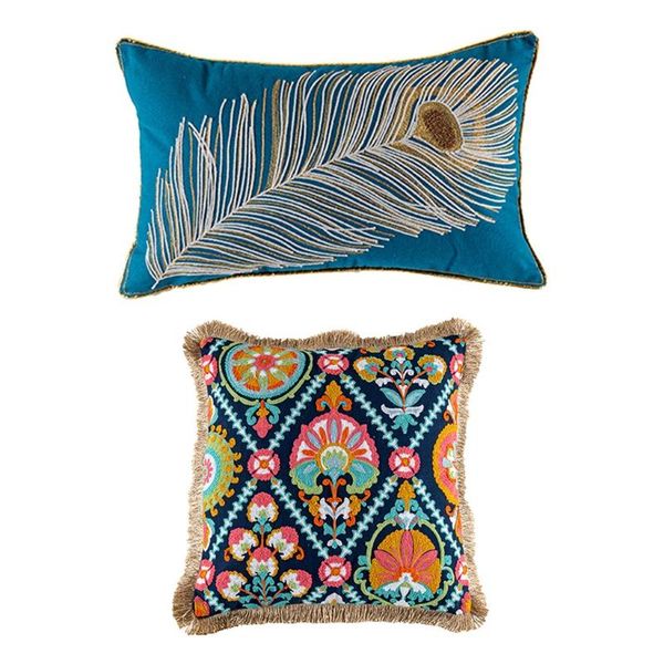 cushion/decorative pillow embroidery vintage boho cushion cover handmade throw covers home decor backrest case pillowcase
cushion/decorative pillow embroidery vintage boho cushion cover handmade throw covers home decor backrest case pillowcase