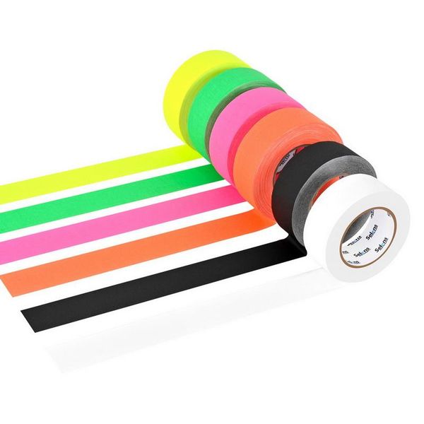 fluorescent uv cotton tape manight self-adhesive glow in the dark luminous tape for party floors stages whiteboard studio
fluorescent uv cotton tape manight self-adhesive glow in the dark luminous tape for party floors stages whiteboard studio