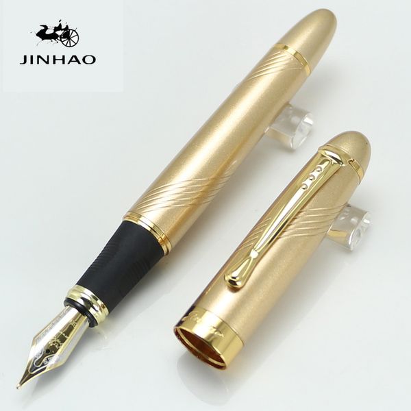 jinhao x450 noble golden 18kgp broad nib fountain pen twist carven stationery school&office writing pen new
jinhao x450 noble golden 18kgp broad nib fountain pen twist carven stationery school&office writing pen new