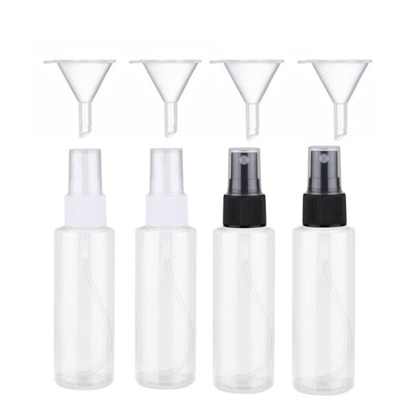 4pcs empty spray bottles with funnel sprayer reusable plastic bottles for travel a28#30
4pcs empty spray bottles with funnel sprayer reusable plastic bottles for travel a28#30