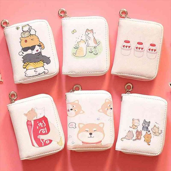 akita coin purse simple and compact cartoon anime female student short zipper wallet slim mini, Red;black
akita coin purse simple and compact cartoon anime female student short zipper wallet slim mini, Red;black