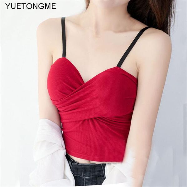 women's tanks & camis woman v neck tank women strap vest female knitting crop drop tsp122, White
women's tanks & camis woman v neck tank women strap vest female knitting crop drop tsp122, White