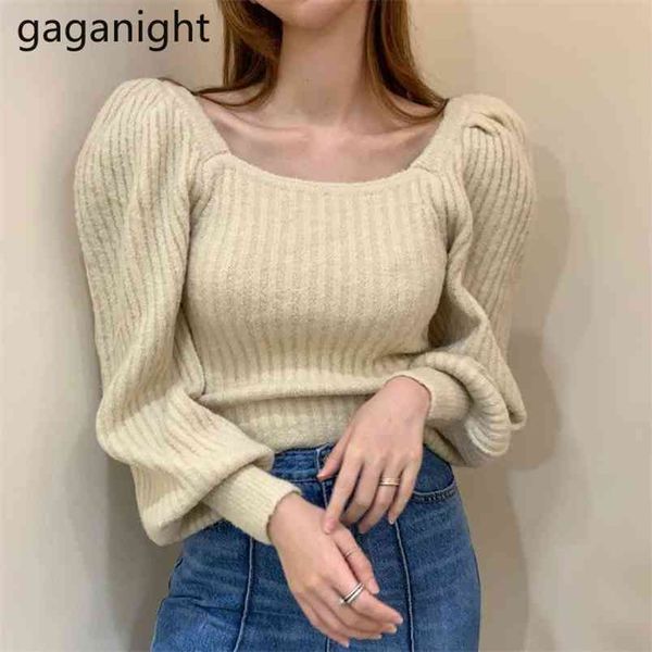 women sweater long sleeve square collar solid autumn winter fashion lady pullover knit pull femme chic sweaters 210601, White
women sweater long sleeve square collar solid autumn winter fashion lady pullover knit pull femme chic sweaters 210601, White