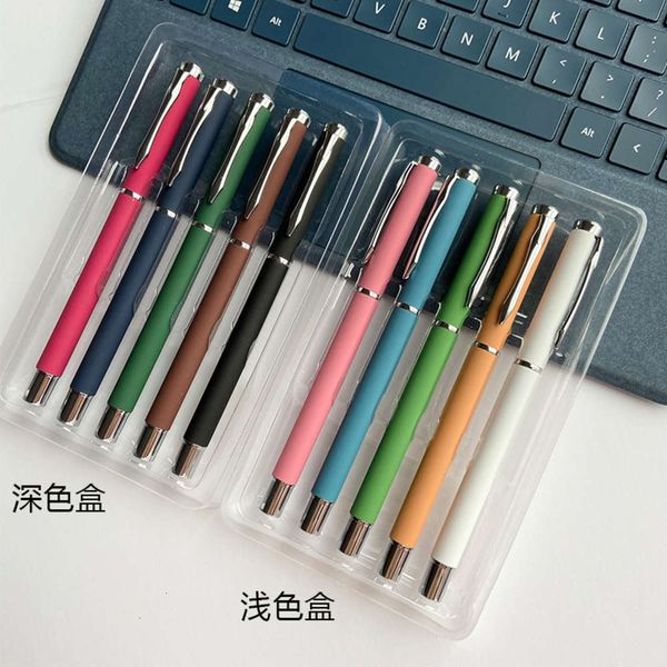 metal frosted pen light business office learning solid color exquisite boxed set dark pointed
metal frosted pen light business office learning solid color exquisite boxed set dark pointed