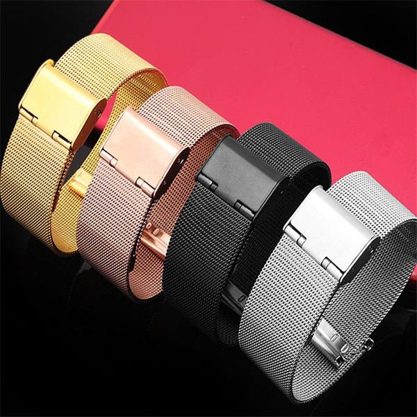 watch bands ultra-thin steel single security buckle mesh belt strap bracelets for men women wristwatch brands 10/12/14/16/18/20/22mm, Black;brown
watch bands ultra-thin steel single security buckle mesh belt strap bracelets for men women wristwatch brands 10/12/14/16/18/20/22mm, Black;brown