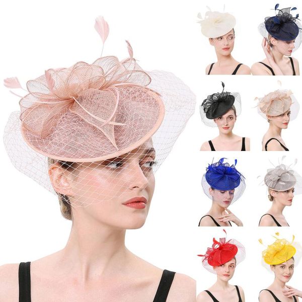 hair clips & barrettes women ladies mesh fascinators party headband wedding hat big pretty accessory flower feather hoop tocado mantilla cop, Golden;silver
hair clips & barrettes women ladies mesh fascinators party headband wedding hat big pretty accessory flower feather hoop tocado mantilla cop, Golden;silver