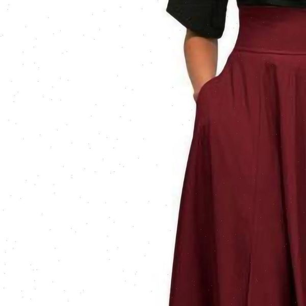 elegant fashion high waist women skirts flared pleated long gypsy maxi pockets plus sizes f30, Black
elegant fashion high waist women skirts flared pleated long gypsy maxi pockets plus sizes f30, Black