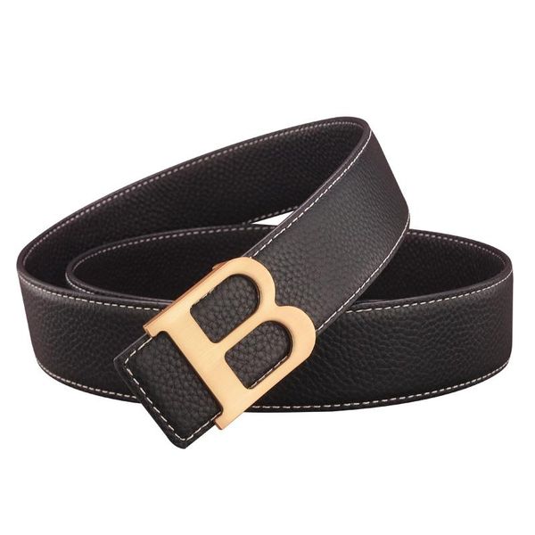 belts letter b belt for men designer cinto masculino reversible genuine leather ceinture homme 3.8cm wide male waistband, Black;brown
belts letter b belt for men designer cinto masculino reversible genuine leather ceinture homme 3.8cm wide male waistband, Black;brown