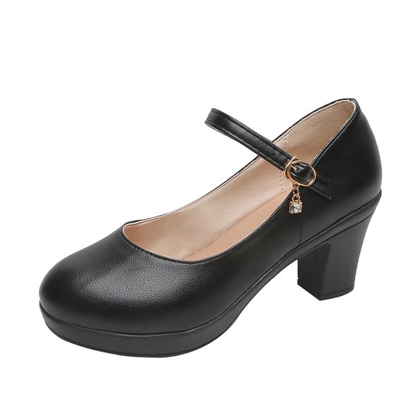 black high heel 6cm office shoes woman platform chunky heels ankle strap pumps women thick bottom non-slip ladies shoesdress shoes
black high heel 6cm office shoes woman platform chunky heels ankle strap pumps women thick bottom non-slip ladies shoesdress shoes