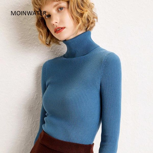 women's sweaters moinwater women pullover lady slim cashmere turtleneck knitted sweater female warm for winter ms2003, White;black
women's sweaters moinwater women pullover lady slim cashmere turtleneck knitted sweater female warm for winter ms2003, White;black