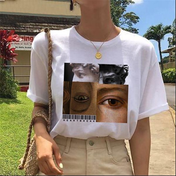 aesthetic clothes women short sleeve casual white harajuku funny graphic tees women clothes 2021 drop shipping
aesthetic clothes women short sleeve casual white harajuku funny graphic tees women clothes 2021 drop shipping