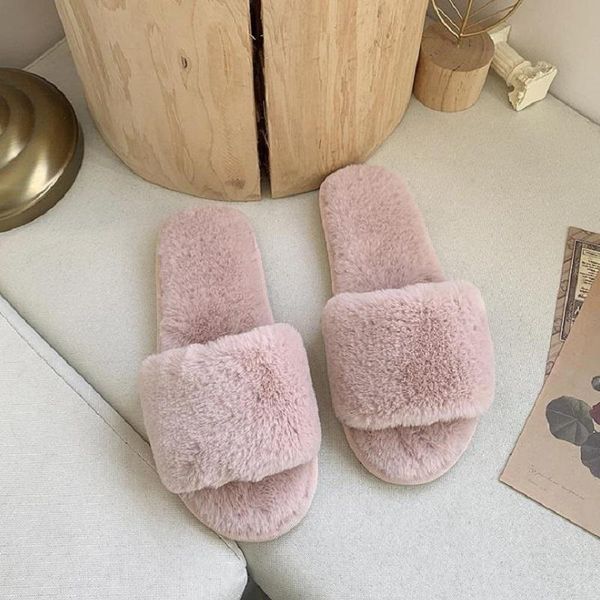 slippers ladies soft bottom flat shoes solid fluffy furry outer layer wholesale, Black
slippers ladies soft bottom flat shoes solid fluffy furry outer layer wholesale, Black