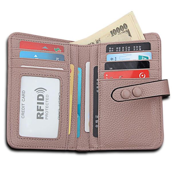 wallets retro genuine leather women purse fashion travel id card cover holder rfid cards organizer layer litchi cowhide wallet, Red;black
wallets retro genuine leather women purse fashion travel id card cover holder rfid cards organizer layer litchi cowhide wallet, Red;black