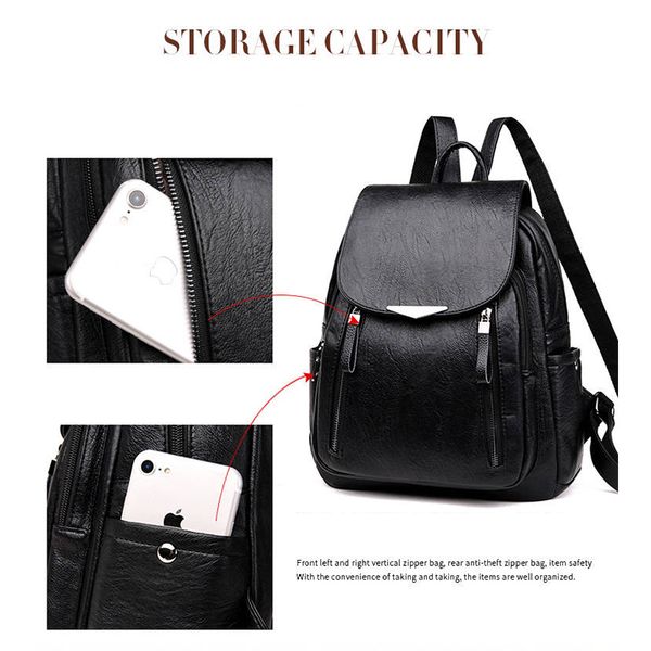 small backpack women leather back pack ladies black backbag new casual polyester solid
small backpack women leather back pack ladies black backbag new casual polyester solid