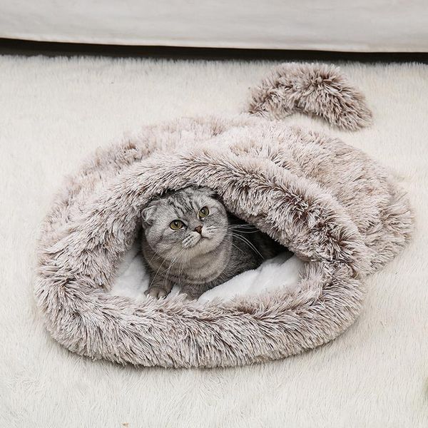 cat beds & furniture pet nest plush warm and windproof closed sleeping bag in autumn winter, luxury high-end comfortable mattress for cats d
cat beds & furniture pet nest plush warm and windproof closed sleeping bag in autumn winter, luxury high-end comfortable mattress for cats d