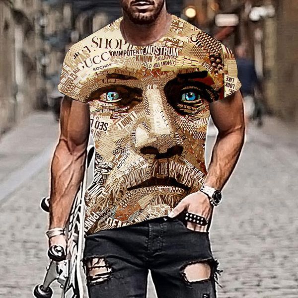 men's t-shirts style o-neck casual t-shirt xxs-xl6 summer short sleeve 3d printing heads fashion hip hop harajuku, White;black
men's t-shirts style o-neck casual t-shirt xxs-xl6 summer short sleeve 3d printing heads fashion hip hop harajuku, White;black