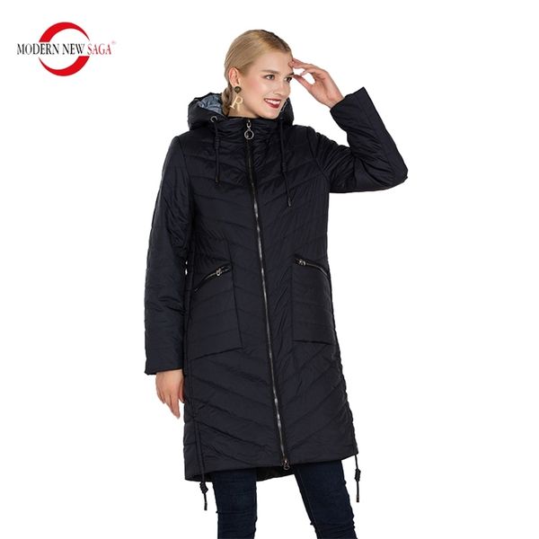 modern saga quilted coat women autumn hooded thin cotton padded spring long jacket fashion parka outerwear 211216, Black
modern saga quilted coat women autumn hooded thin cotton padded spring long jacket fashion parka outerwear 211216, Black