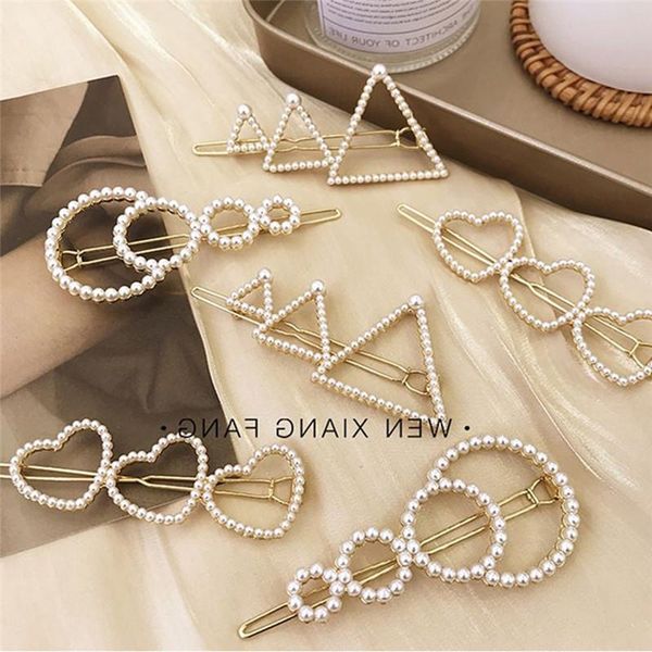 hair clips & barrettes women girls elegant small simulated pearls sweet headwear pentagram heart ornament hairpins accessories, Golden;silver
hair clips & barrettes women girls elegant small simulated pearls sweet headwear pentagram heart ornament hairpins accessories, Golden;silver