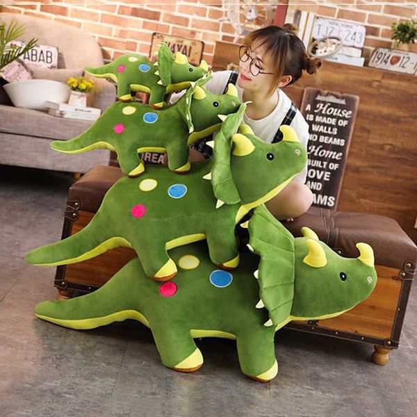 40-80cm tricera dinosaur plush toys cartoon stuffed animal doll soft pink blue green dino for kids children birthday gifts h0824
40-80cm tricera dinosaur plush toys cartoon stuffed animal doll soft pink blue green dino for kids children birthday gifts h0824